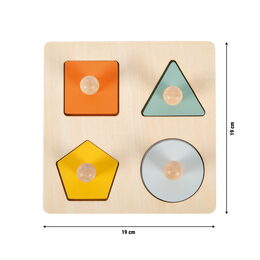 small foot Dřevěné Montessori puzzle