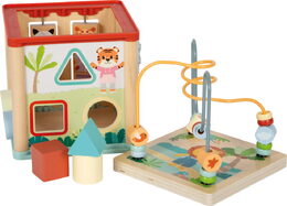 small foot Dřevěná motorická kostka Přátelé z džungle