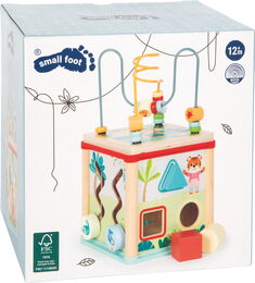 small foot Dřevěná motorická kostka Přátelé z džungle