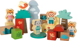 small foot Stavebnice Přátelé z džungle