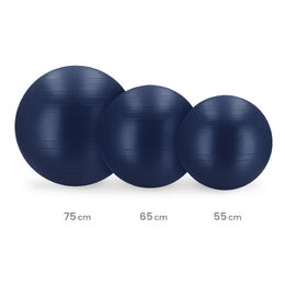 Spokey FITBALL Gymnastický míč, 65 cm, navy