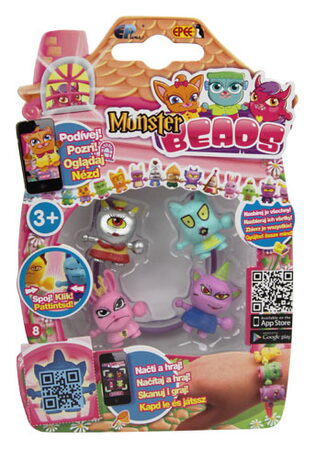 Monster Beads 4 pack - příšerky