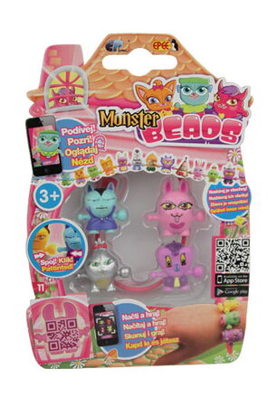 Monster Beads 4 pack - příšerky