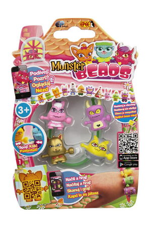 Monster Beads 4 pack - příšerky