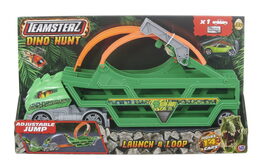 Teamsterz Dino přenosný transportér  s 1 autíčkem a loopingem