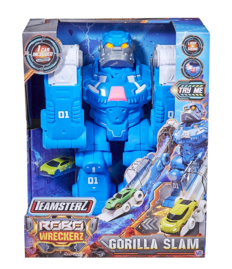 Teamsterz Robo Gorilla s 1 autíčkem
