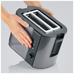 Topinkovač Severin, AT 9573, dlouhý otvor, rozpékač pečiva, odmrazování,
ohřívání, 800 W