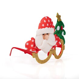 Vánoční brýle s třpytkami 17x14 cm