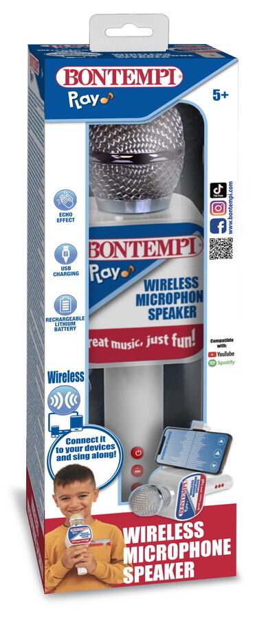 Bezdrátový karaoke mikrofon