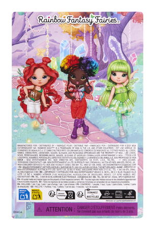 Rainbow High Malá sestřička víla - Apple (Red)