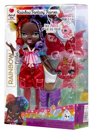 Rainbow High Malá sestřička víla - Astrid (Rainbow)