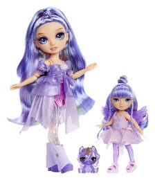 Rainbow High Malá sestřička víla - Amethyst (Purple)