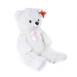 Rappa Plyšový medvěd Lily 78 cm krémově bílý s visačkou