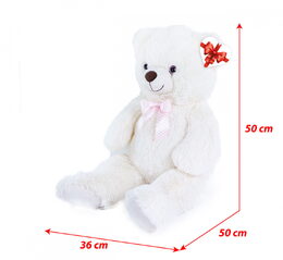 Rappa Plyšový medvěd Lily 78 cm krémově bílý s visačkou