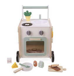 2Kids Toys Dřevěné chodítko Kuchyňka