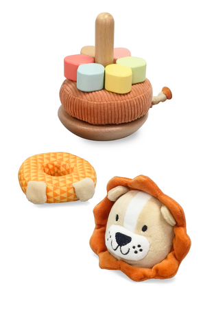 2Kids Toys Nasazovací kroužky Lvíček