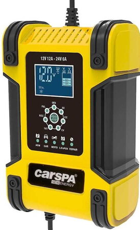 Nabíječka Carspa CFB12/24-12/06 pro olověné a LiFePO4 baterie