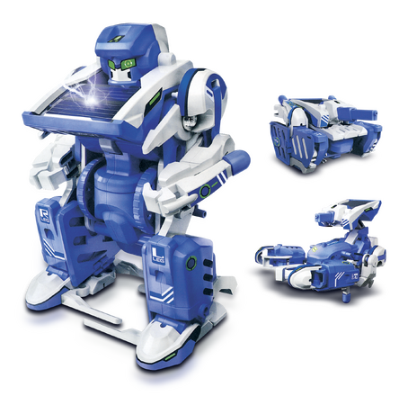Robot na solární pohon 3v1
