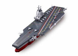 Sluban Model Bricks M38-B1211 Letadlová loď Fujian