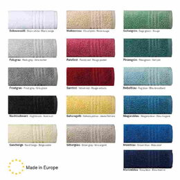 KELA Ručník Leonora 100% bavlna černá 100x50 cm KL-23426