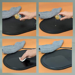 KELA Prkénko krájecí NOBEL černá 37,0x27,5x0,6 cm KL-12864