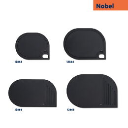 KELA Prkénko krájecí NOBEL černá 37,0x27,5x0,6 cm KL-12864