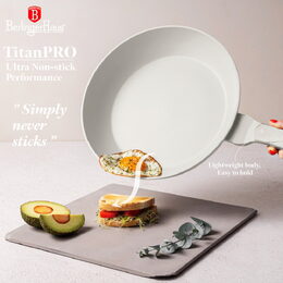 BERLINGERHAUS Sada nádobí s titanovým povrchem 15 ks Sahara Marble Collection BH-8401