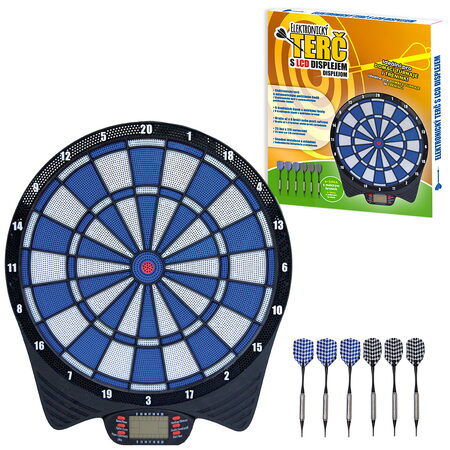 Elektronický terč na šipky s LCD displejem