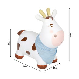 small foot Nafukovací hopsadlo kravička