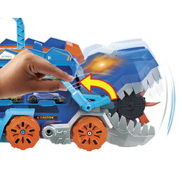 Hot Wheels city T-rex tahač se světly a zvuky