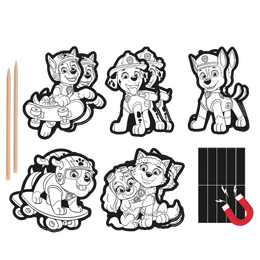 Magnetické vyškrabávací obrázky Tlapková patrola 10 ks