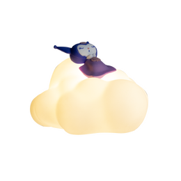 Kuromi dotyková lampa - obláček