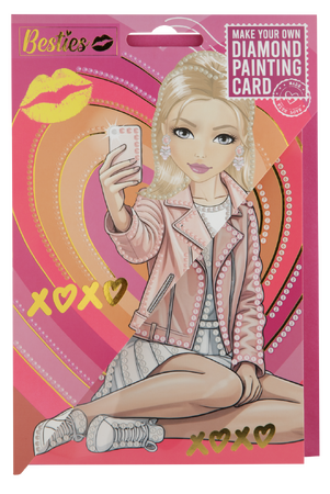 Diamantové malování - Přáníčka Besties