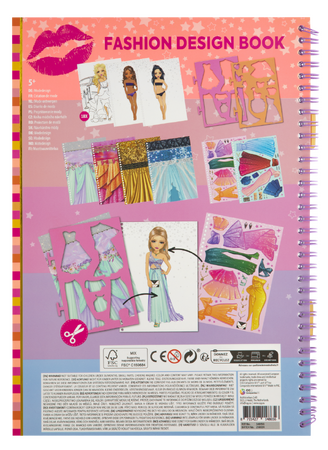 Kniha pro návrháře módy Besties