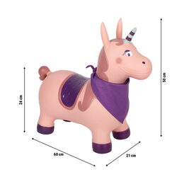 small foot Nafukovací hopsadlo jednorožec