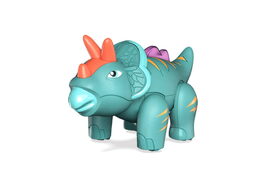 Triceratops magnetický skládací