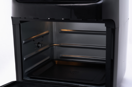 Horkovzdušná fritéza Huslog 1800W, objem 12l černá