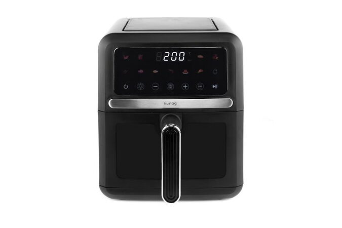 Horkovzdušná fritéza Huslog 1500W, objem 5l černá