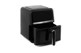 Horkovzdušná fritéza Huslog 1500W, objem 5l černá