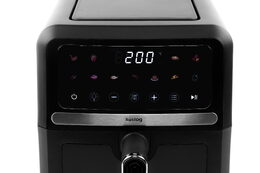 Horkovzdušná fritéza Huslog 1500W, objem 5l černá