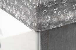 Dětská ohrádka Kidnort Snoen světle šedá