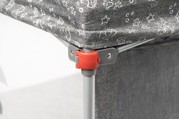 Dětská ohrádka Kidnort Snoen světle šedá