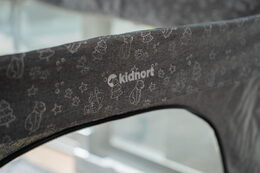 Dětská ohrádka Kidnort Snoen tmavě šedá