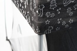 Dětská ohrádka Kidnort Snoen tmavě šedá