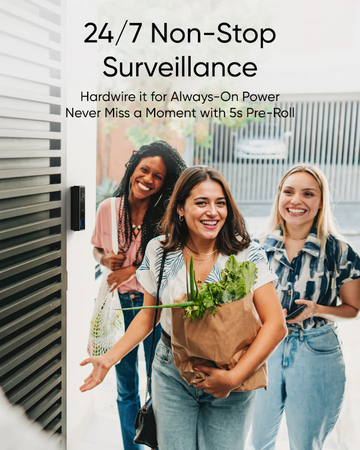 Domovní videozvonek Anker eufy C31, 2K černý