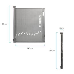 Dětská zábrana Kidnort Sakerhet černá