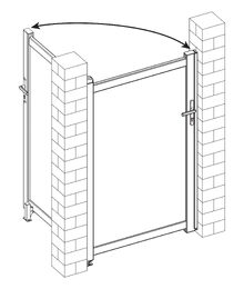 Příslušenství G21 montážní profil pro levou branku 158 cm