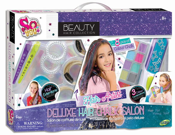 TASIA - Deluxe vlasový salon - 8 barevných křid, barvící stroj