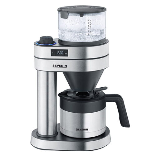 Kávovar Severin, KA 5763 Caprice, 8 šálků, LED displej, časovač, wave-flush,
termokonvice, Thermotronic technologie, 1450 W