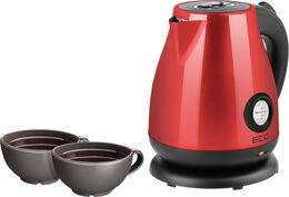Rychlovarná konvice ECG RK 1705 Metallico Rosso